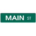 Custom Street Sign - Green - 6" x 18"